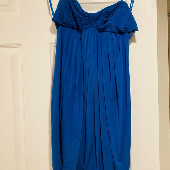 BCBG MaxAzaria XS cobalt blue cocktail dress - Picture 4 of 5